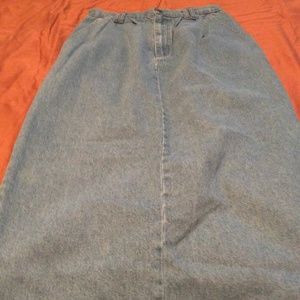 Denim Skirt